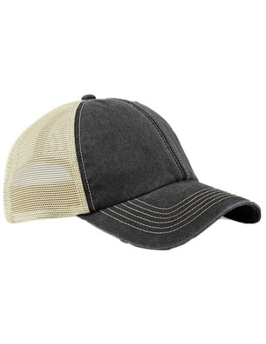 BEE-B672-6 Panel Vintage Trucker